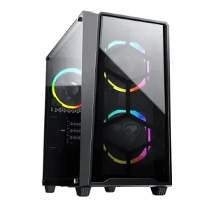 Cougar MG120-G RGB Tempered Glass Windowed Mini Tower Case