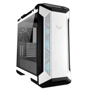 ASUS TUF Gaming GT501 White Edition RGB Tempered Glass Windowed Mid Tower Case