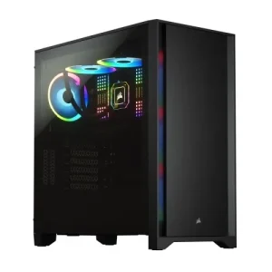 Corsair 4000D Black Tempered Glass Windowed Mid Tower Case