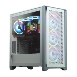Corsair 4000D Airflow White Tempered Glass Windowed Mid Tower Case