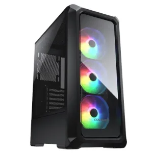 Cougar Archon 2 Black ARGB Tempered Glass Windowed Mid Tower Case