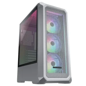 Cougar Archon 2 Mesh White ARGB Tempered Glass Windowed Mid Tower Case