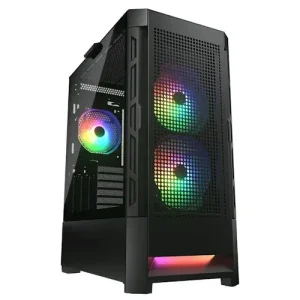 Cougar Airface ARGB Tempered Glass Windowed Black Mid Tower Case