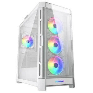 Cougar Duoface Pro ARGB Tempered Glass Windowed White Mid Tower Case