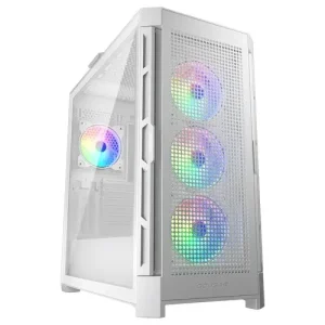 Cougar Airface Pro ARGB Tempered Glass Windowed White Mid Tower Case
