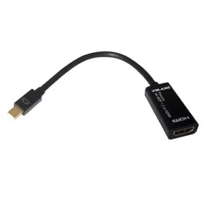 Volans Passive Mini DisplayPort to 4K HDMI Adapter Converter