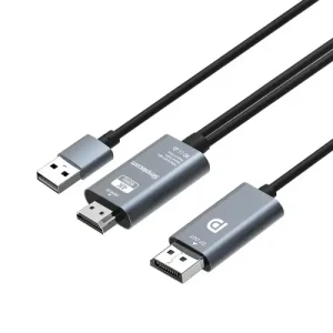 Simplecom HDMI to DisplayPort Active Converter 2M Cable