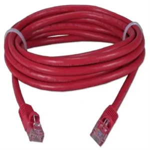 8Ware 20M RJ45 Cat 5E Crossover Red Network Cable