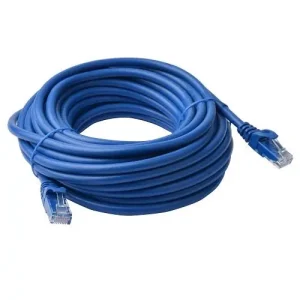 8Ware 20M RJ45 10GbE Cat 6A UTP Blue Network Cable