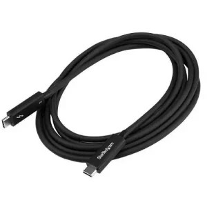 StarTech 2M Thunderbolt 3 40 Gbps USB Type-C Black Cable