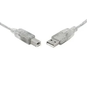 8Ware 3M AM to BM USB 2.0 Cable