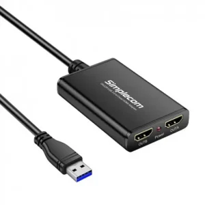 Simplecom USB 3.0 to Dual HDMI & Audio Video Adapter Converter