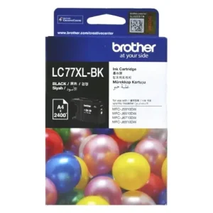 Brother LC77XL-BK Black High Capacity Ink Cartridge