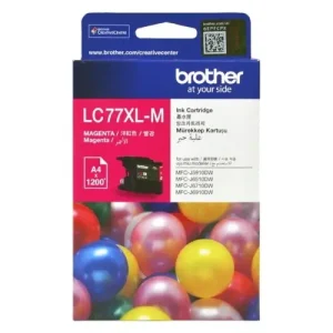 Brother LC77XL-M Magenta High Capacity Ink Cartridge