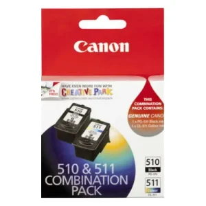 Canon PG-510 Black & CL-511 Colour Twin Pack Ink Cartridges