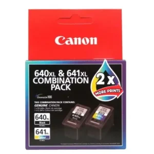 Canon PG-640XL Black & CL-641XL Colour Twin Pack Ink Cartridges