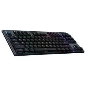 Logitech G915 TKL LightSync RGB GL Clicky Mechanical LightSpeed Wireless Gaming Keyboard