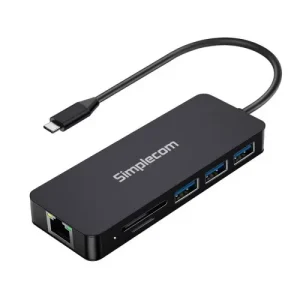 Simplecom USB Type-C 3.1 8-in-1 Multi Port Adapter