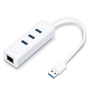 TP-Link UE330 USB 3.0 Gigabit Ethernet & USB 3.0 Hub Adapter