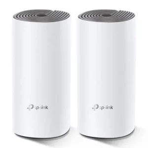 TP-Link Deco E4 AC1200 WiFi Mesh Dual Band MU-MIMO (2 Pack) Router