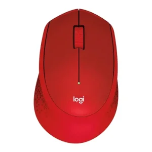 Logitech M331 Red Silent Plus Wireless Mouse