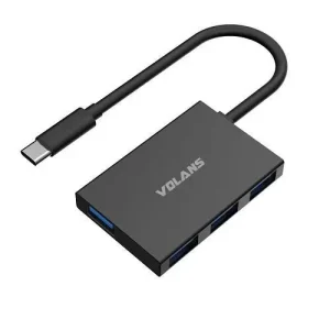 Volans USB 3.1 Gen1 Type-C to 4 Port USB Hub