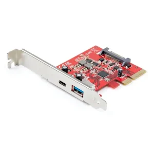 StarTech 2-Port USB 3.2 Gen2 Type-A + Type-C PCIe Controller Card