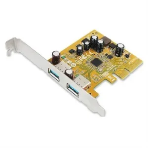 Sunix 2 Port USB 3.2 Gen2 Type-A PCIe Controller Card