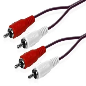 1.2M 2 RCA to 2 RCA M/M Multimedia Cable