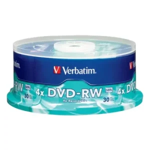 Verbatim 4.7GB DVD-RW 4x 30 Pack Spindle