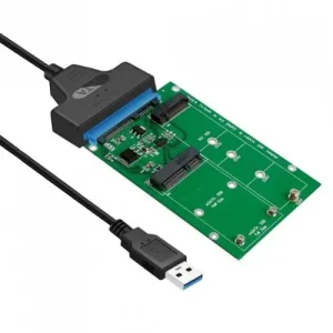 Simplecom mSATA & M.2 SSD to USB 3.1 Gen1 Adapter