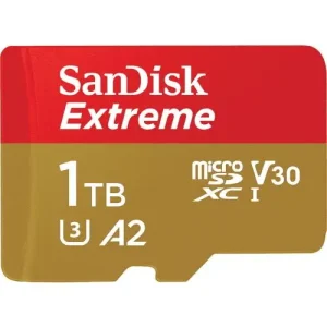 SanDisk Extreme SDXC 1TB UHS-I Micro SD Card