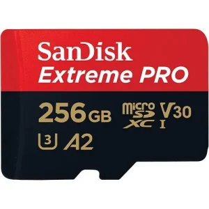 SanDisk Extreme Pro SDXC 256GB UHS-I Micro SD Card