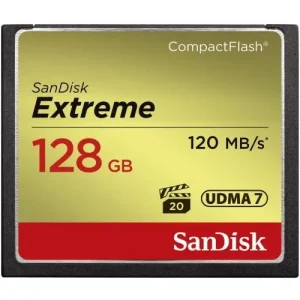 SanDisk Extreme 128GB Compact Flash Card