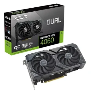ASUS GeForce RTX 4060 DUAL OC Edition 8GB Graphics Card