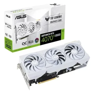 ASUS TUF Gaming GeForce RTX 4070 Ti Super OC Edition White 16GB Graphics Card