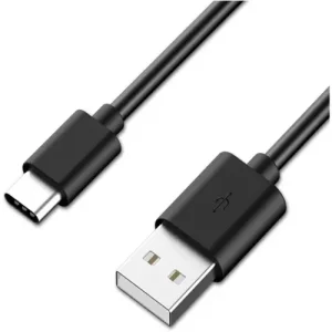 Astrotek 1M Type-C to Type-A USB Black Charge Sync Cable