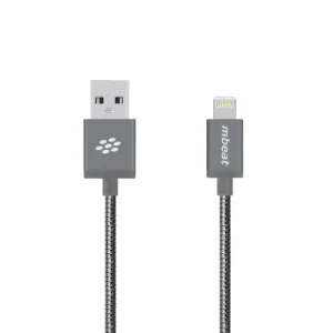 MBeat ToughLink 1.2M Lightning to Type-A USB Grey Charge Sync Cable