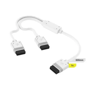 Corsair iCUE LINK 600mm Straight White Y-Cable